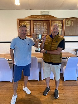 Cardross Bowling Club trophy winner