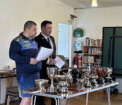 Club President & trophy table