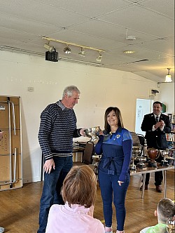 Cardross Bowling Club trophy winner