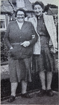 First female president cardross bowling club history